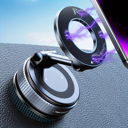 360 ° Adjustable Magnetic Mobile Phone Holder, Suitable for Car/gym/mirror/smooth Surface/bathroom Mirror, Portable Folding Car Phone Holder, Compatible with All Smart Phones And Models, Foldable Design, Used By Drivers, Includes A Bulldog Stand